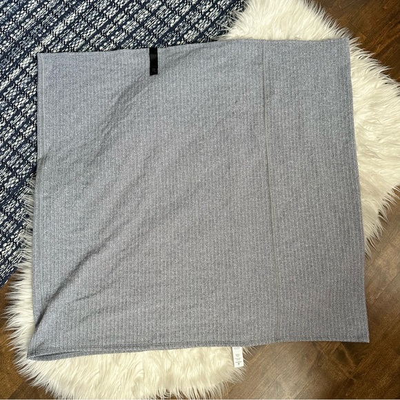 Lululemon Vinyasa Scarf Rulu convertible soft multi-way grey herringbone - Picture 12 of 13